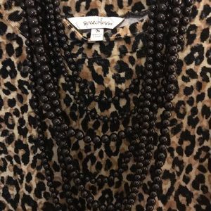 Size M Speechless spandex dress black layer bead